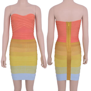 KKSash Strapless Off The Shoulder Dress - fashiongram.ca