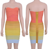 KKSash Strapless Off The Shoulder Dress - fashiongram.ca