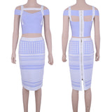 Oh My Gosh Girl Two Piece Bonded Dresses - fashiongram.ca