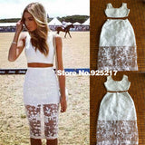 Oh My Gosh Girl Two Piece Bonded Dresses - fashiongram.ca