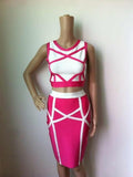 Oh My Gosh Girl Two Piece Bonded Dresses - fashiongram.ca
