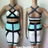 Oh My Gosh Girl Two Piece Bonded Dresses - fashiongram.ca