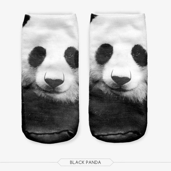 Snuggy Panda 3D Ankle Socks - fashiongram.ca