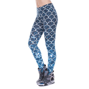 Ocean Girl Mermaid Glitter Legging - fashiongram.ca