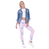 Happy Girl Emoji Fun Leggings - fashiongram.ca
