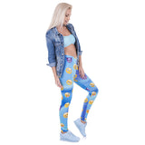 Happy Girl Emoji Fun Leggings - fashiongram.ca