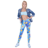 Happy Girl Emoji Fun Leggings - fashiongram.ca