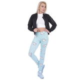 Happy Girl Emoji Fun Leggings - fashiongram.ca