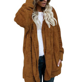 Chic Faux Fur Teddy Bear Coat - fashiongram.ca