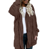 Chic Faux Fur Teddy Bear Coat - fashiongram.ca