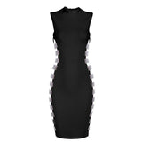 Empire Style Side Stripe Dress - fashiongram.ca