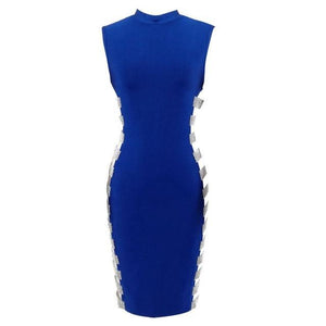 Empire Style Side Stripe Dress - fashiongram.ca