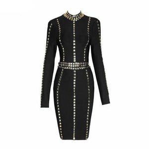 Luxury Sequined Designer Dress - fashiongram.ca