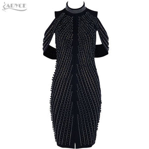 Exotic Chic Turtleneck Designer Dress - fashiongram.ca