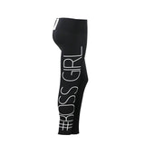 Confident High Waist Boss Girl Leggings - fashiongram.ca