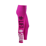 Confident High Waist Boss Girl Leggings - fashiongram.ca
