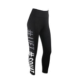 Confident High Waist Boss Girl Leggings - fashiongram.ca