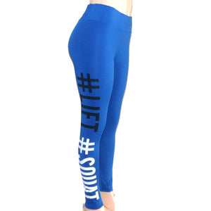 Confident High Waist Boss Girl Leggings - fashiongram.ca